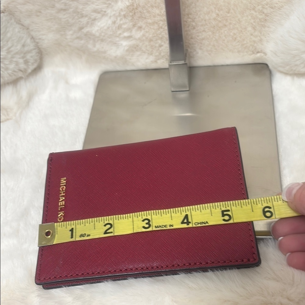 Michael Kors Dark Red Card holder/wallet - Picture 6 of 7